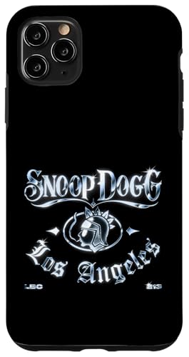 Coque Snoop Dogg Los Angeles pour iPhone 11 Pro Max logo officiel chrome