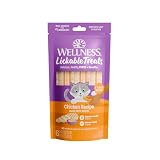 Wellness Lickable Soft Puree Cat Treats, All Lifestages...