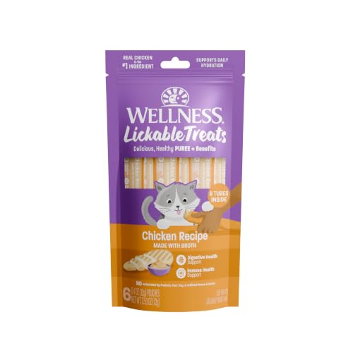 Wellness Lickable Soft Puree Cat Treats