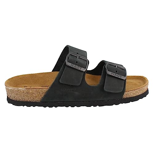 Image of NAOT Footwear Santa Barbara Women's Slide with Cork Footbed and Arch Comfort and Support - Slip On- Lightweight and Perfect for Travel