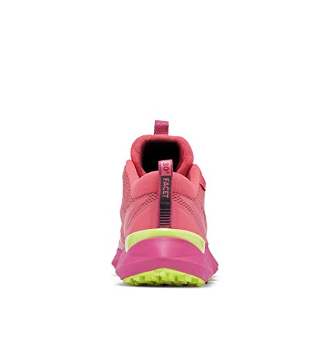Columbia Columbia womens Facet 30 Outdry Hiking Shoe, Rouge Pink/Voltage, 10 US