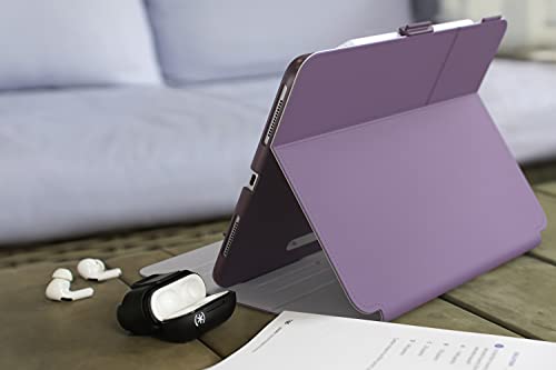 Speck Products Balance Folio Case Ipad Air (2022)| Ipad Air (2020)| 11-Inch Ipad Pro| Ipad Pro 11-In. (2Nd Generation)| Ipad Pro 11-Inch (2021), Plumberry Purple/Crushed Purple/Crepe Pink #TOP6