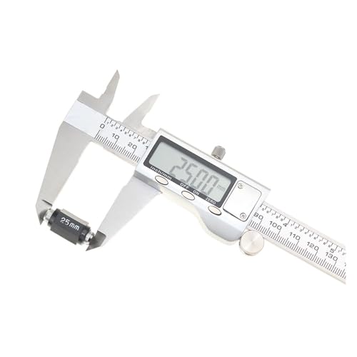 Calibrador Vernier Digital electrónico 8 pulgadas y acero inoxidable para medir con precisión 2