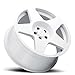 fifteen52 - Tarmac 18x8.5 5x112 45mm ET 66.56mm Center Bore Rally White Wheel (TARRW-88551+45)