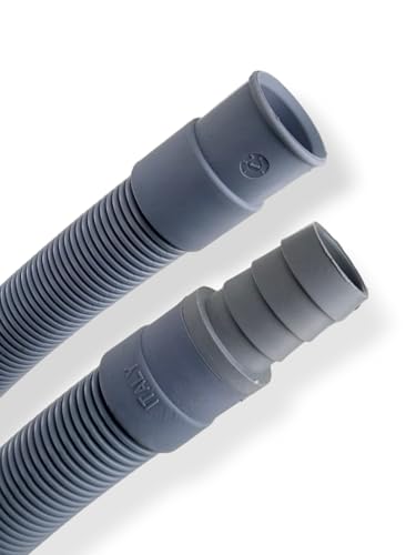 DL-pro 2m Ablaufschlauch Verlängerung Ø 19/19-22mm Universal Abwasserschlauch -20° bis +90° C für Spülmaschine Waschmaschine
