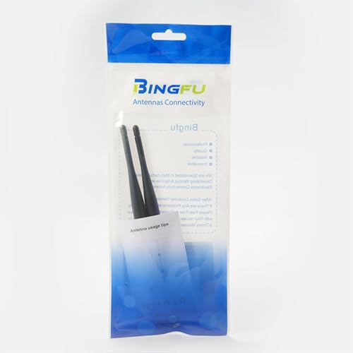 Bingfu Dual Band WiFi Antenna SMA Male 2.4GHz 5.8GHz 6dBi WiFi Aerial for Wireless Vedio Surveillance Recorder Vehicle Truck RV Van Trailer Rear View Reversing Monitor - Image 10