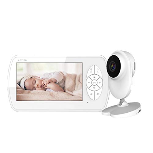 Baby Monitor Drahtlose üBerwachungs Kamera 4,3 Zoll Bildschirm Babyphone mit 1080P Kamera für Kleinkinder EU Stecker