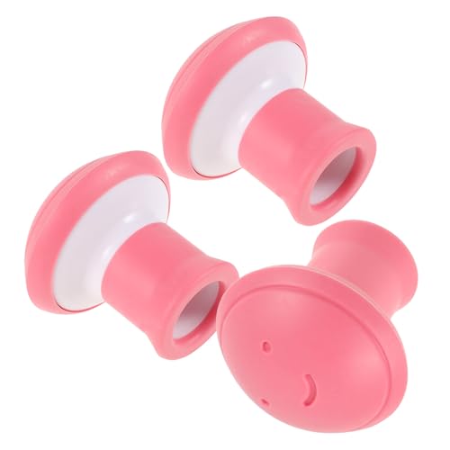 Toyvian Ejercitador Facial de Mandíbula 3 Piezas para Rostro y Cuello Moldeador Forma de V Dispositivo Antiarrugas y Reafirmante para Reducción de Papada y Tonificación Piel