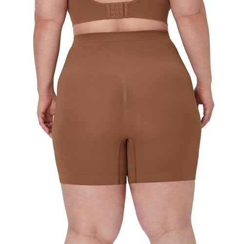 Image of Maidenform Women's Shapewear for Women - Firm Tummy Control Thigh Slimmer Shorts - Waist Trainer - Seamless Smoothing