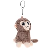 Construction de qualité supérieure : fabrication soignée avec beaucoup d'amour du détail, poupée de singe suspendue, porte-clés singe