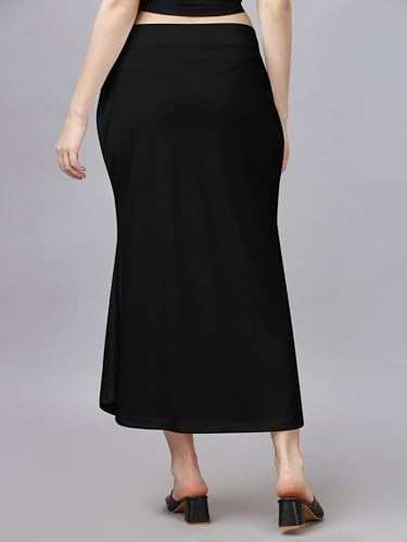 Image of Toochki Stretchable Saree Shapewear Petticoat for Women, Blended Cotton,Petticoat,Skirts for Women,Shape Wear Dress for Saree