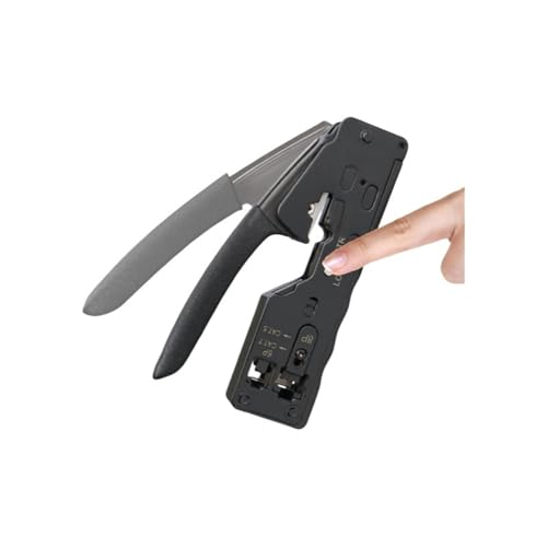 Applicable to Network cable crimping pliers RJ45 crimping tool wire stripping pliers suitable Applicable to RJ45 7 6 5 RJ11 RJ12