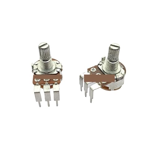5�� �V���O���`�����l�� �����|�e���V�����[�^ WH148 �X�C�b�`�t�� B5K B10K B50K B100K B500K �I�[�f�B�I�t�����[�� 15mm(5K�I�[��)