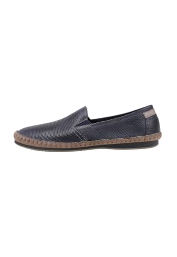 Fluchos Bahamas Mocasines, Hombre, Azul (Oceano Oceano), 44 EU (10 UK)