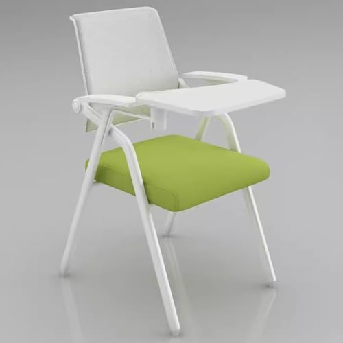 Chaise d'entraînement pliable ergonomique à dossier ventilé et accoudoirs