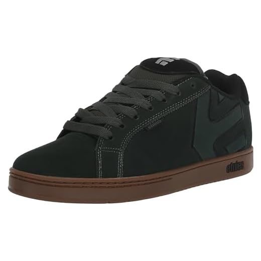 Le scarpe Etnies perfette per il wakeskate Etnies Fader Skateboard, Gomma Verde