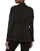 [BLANKNYC] womens Luxury Clothing Oversized Blazzer With Pockets, Comfortable & Stylish Coat, Black, Large