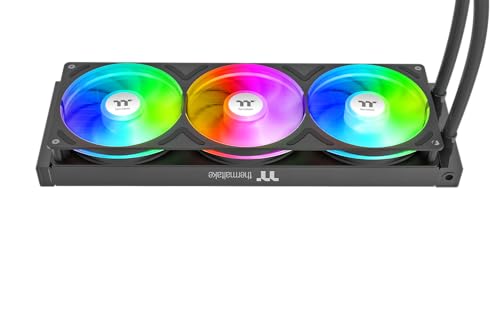 Refrigeración líquida TH360 V3 ARGB con acabado negro premium e iluminación sofisticada de espejo 2