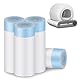 80 Count Waste Bags für selbstreinigende Katzentoilette, Ersatz extra große Katzentoilette Liner, 4 Rollen Drawstring Müllbeutel für Roboter, 20 x 18 Inches（4 Packs/80 Counts）