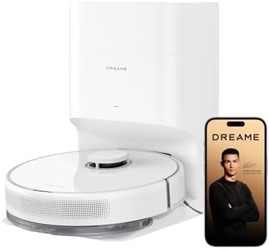 DREAME D15 Plus Robô Aspirador e Passa Pano com Autoesvaziamento,...