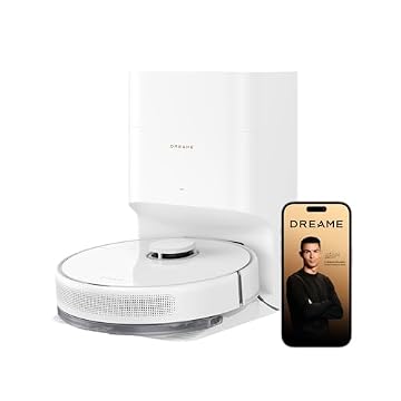 DREAME D15 Plus Robô Aspirador Passa-pano Autoesvaziamento