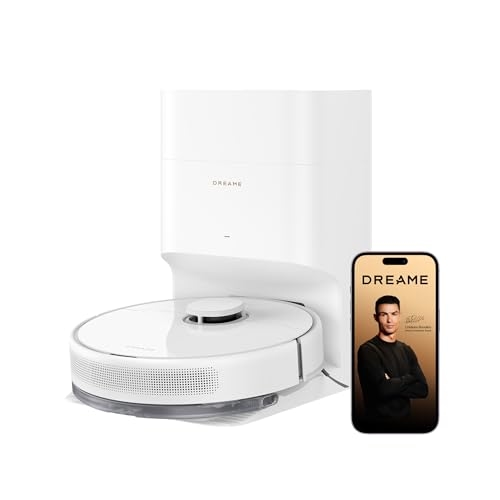 DREAME D15 Plus Robô Aspirador e Passa Pano com Autoesvaziamento, Sucção 13.000 Pa, Limpeza de Carpetes, Desvio de Obstáculos, Antienrosco, Limpeza para Pets, Bateria Longa, Compatível com Alexa, 127V DREAME D15 Plus Robô Aspirador e Passa Pano com Autoesvaziamento, Sucção 13.000 Pa, Limpeza de Carpetes, Desvio de Obstáculos, Antienrosco, Limpeza para Pets, Bateria Longa, Compatível com Alexa, 127V