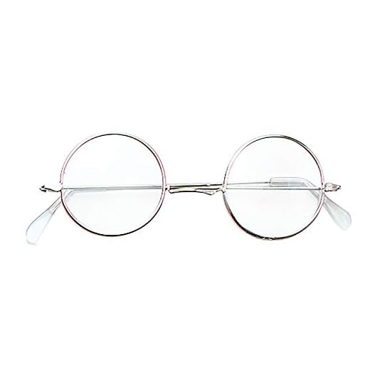 Bristol Novelty- John Lennon Glass, Color negro, Talla única (BA129)