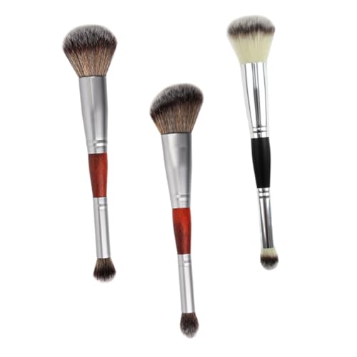 BIUDECO Double-ended Makeup Brush 3 Color Eyeshadow Brush Makeup Tool Birthday Christmas