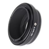 Leinox AD-M03 Anillo Adaptador para Lentes Canon FD en Micro 4/3 Carcasa, Negro