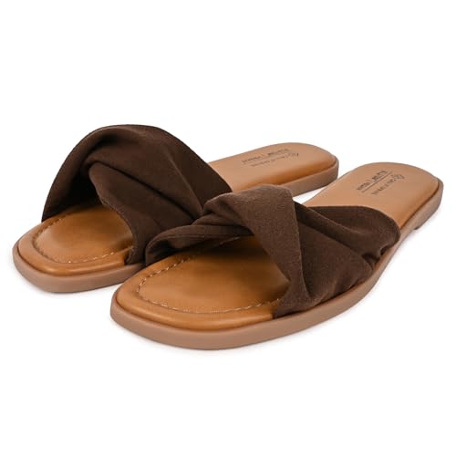 Image of Call It Spring Women's Black Flat sandals