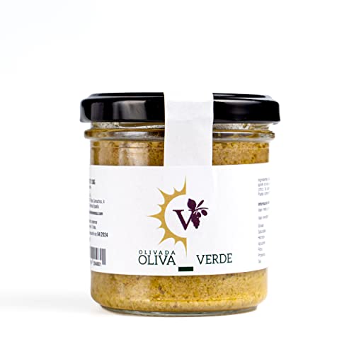Olivada de Aceitunas Verdes - Paté de Olivas Verdes - 130g - Tradicional - Gourmet - Le Jardin de Vanessa Cover