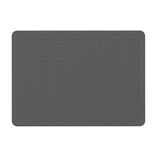Genérico Tapa para Placas Eléctricas - Protector De Silicona para Placas De Inducción De Vidrio,Alfombrilla Termorresistente para Secar Utensilios Y Cacerolas En Cocinas De Inducción O Vitrocerámica