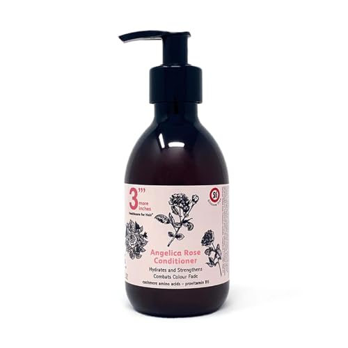 3'''More Inches Cashmere Protein Angelica Rose Conditioner 250 ml - Revitalizing Hair Strengthener, Nourishing Haircare- Conditioning Formula