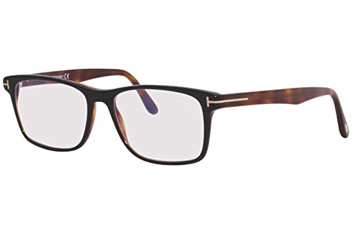 Eyeglasses Tom Ford FT 5752 -B 005 Shiny Black Havana, Blonde
