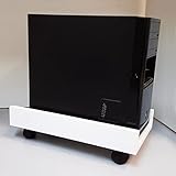 Soporte para chasis de ordenador CPU con Ruedas, fabricado en Tablero Melamina 19 Mm