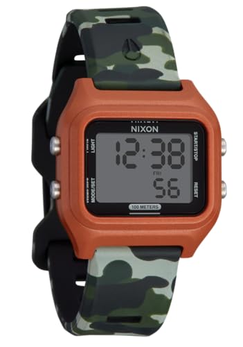 NIXON Ripper A1399-100m h Y fW^ X|[cEHb` (36.5mm tFCX 20mm VRoh) - ĐI[VvX`bN, Tr/ʁB, One Size, bp[B