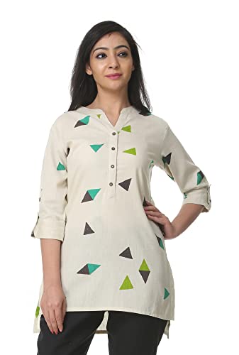 Image of Pistaa's Women's Cotton Straight Fit Straight Kurta
