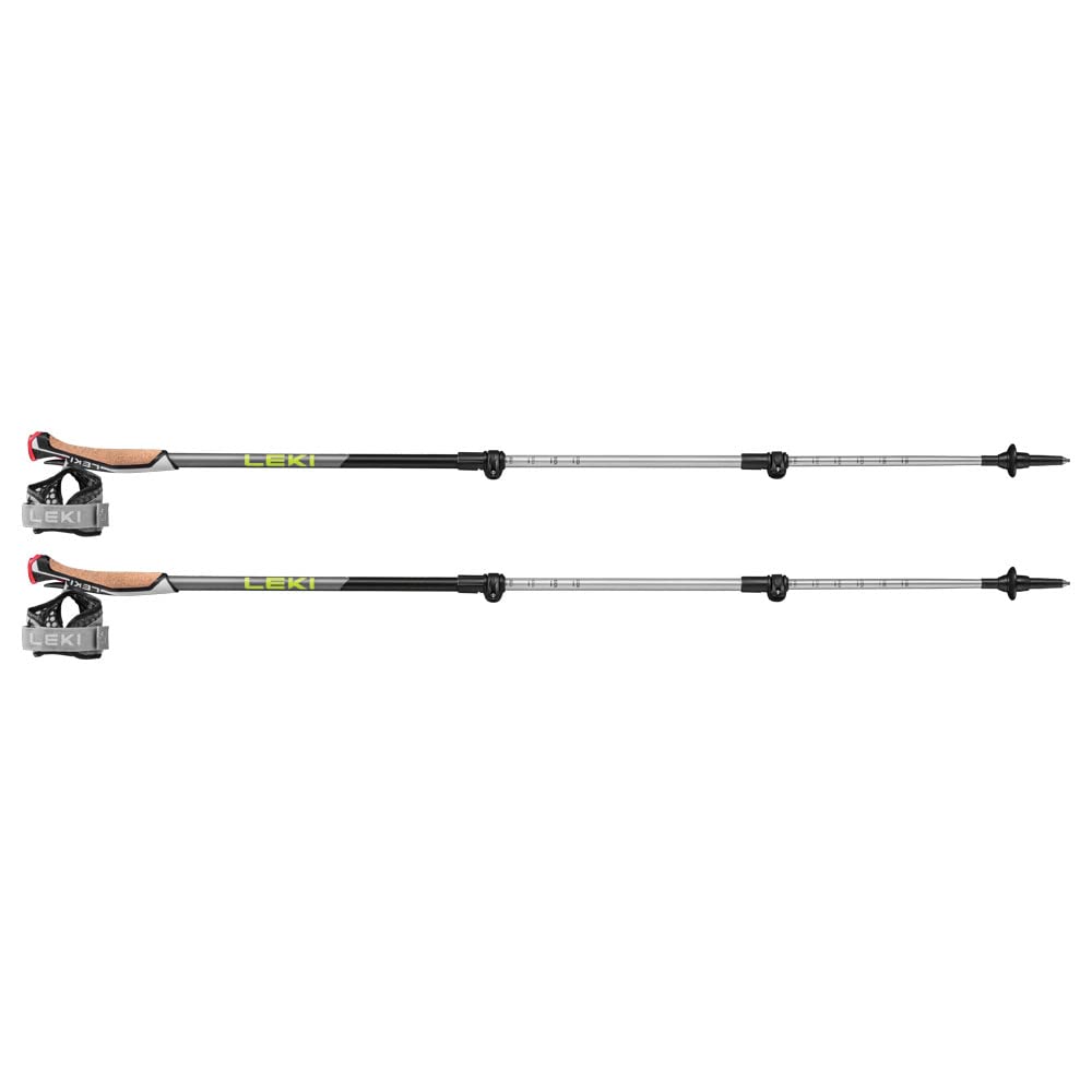 LEKI Traveller Alu Aluminum Adjustable Lightweight Trekking Poles for Hiking & Nordic Walking