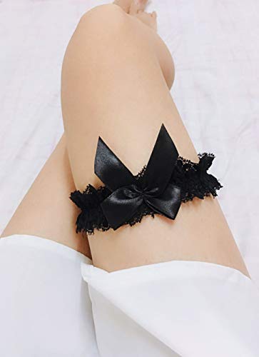 Image of Blue Garters for Bride Wedding Garter Set for Bride Bridal Garter Leg Thigh Blue