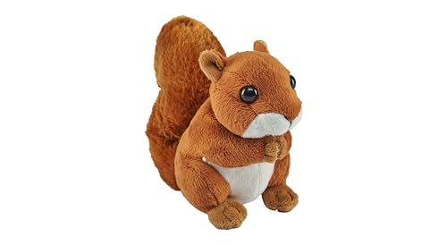 Wild Republic Pocketkins Eco Ardilla, Peluche, 12 cm, Juguete de Peluche, Hecho...