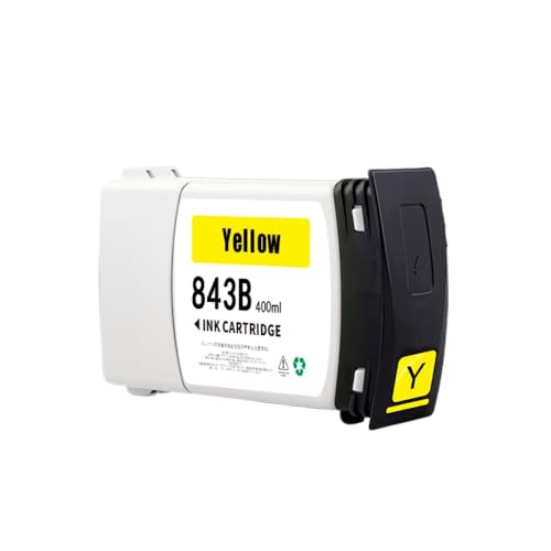 Cartouche 843B jaune compatible PageWide XL 4000 4500 5100