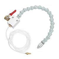 QUARKZMAN Nebelkühlschmiermittelsprüh-System, 350mm Gravurkühlungssprühmaschine mit Schlauchrohr für Kühlmaschine CNC-Drehmaschine Fräsen Bohren