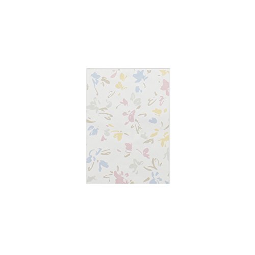 シモジマ ヘイコー 紙袋 柄小袋 ベロなし B型 ペールフラワー 13.5x23cm 100枚