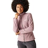 Regatta Floreo IV - Chaqueta de forro polar suave con cremallera completa para mujer, Jaspeado (gris sello), 48