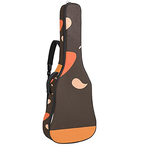 Housse pour guitare 101,6 cm, 104,1 cm, 106,6 cm, 2 poches, tissu Oxford imperméable de 1,2 cm, éponge extra épaisse trop rembourrée pour guitare classique acoustique, Hello Autumn mignon dessiné à la - Les Beatles, Paul McCartney, John Lennon, RIngo Starr, George Harrison Housse pour guitare 101,6 cm, 104,1 cm, 106,6 cm, 2 poches, tissu Oxford imperméable de 1,2 cm, éponge extra épaisse trop rembourrée pour guitare classique acoustique, Hello Autumn mignon dessiné à la