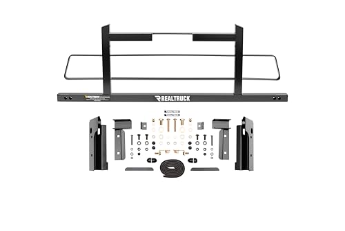 RealTruck BACKRACK Hardware Kit for use w/Wide-Top Tonneau, Black, No Drill | 50117 | Fits 2002-2023 Dodge RAM 2500/3500; 02-18 Dodge RAM 1500