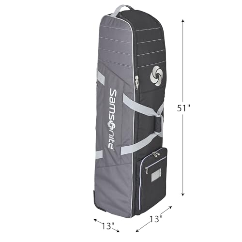 Samsonite Soft-Sided Golf Travel Bag with Wheels, Heavy-Duty 600D - image 6