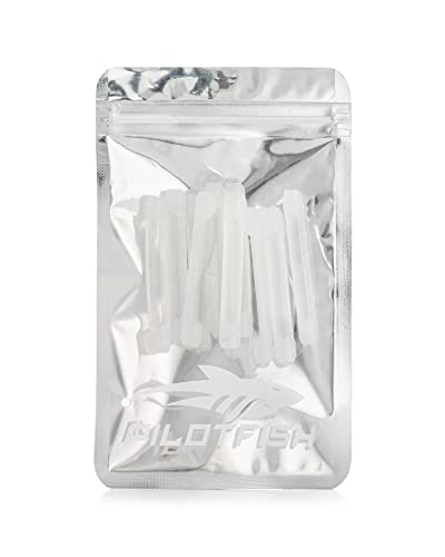 Pilotfish Basics Silicone Temple Tips Glasses Holder, Sunglasses Eyewear Retainer Reading Glasses Ear Grip, And Accessories, Premium Anti-Slip Eyeglass Holder 5 Pairs (Clear, 5 Pairs) #TOP4