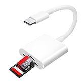 Lector de Tarjetas SD Tipo C, Memoria USB C a Micro SD/TF, 2 en 1 Adaptador para Cámara Digital, Cámara Card Reader...