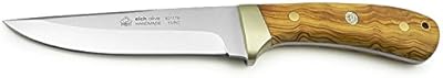 Puma IP Elch Elk Olive Fixed Blade Hunting Knife with Olive Wood Handle & 821178